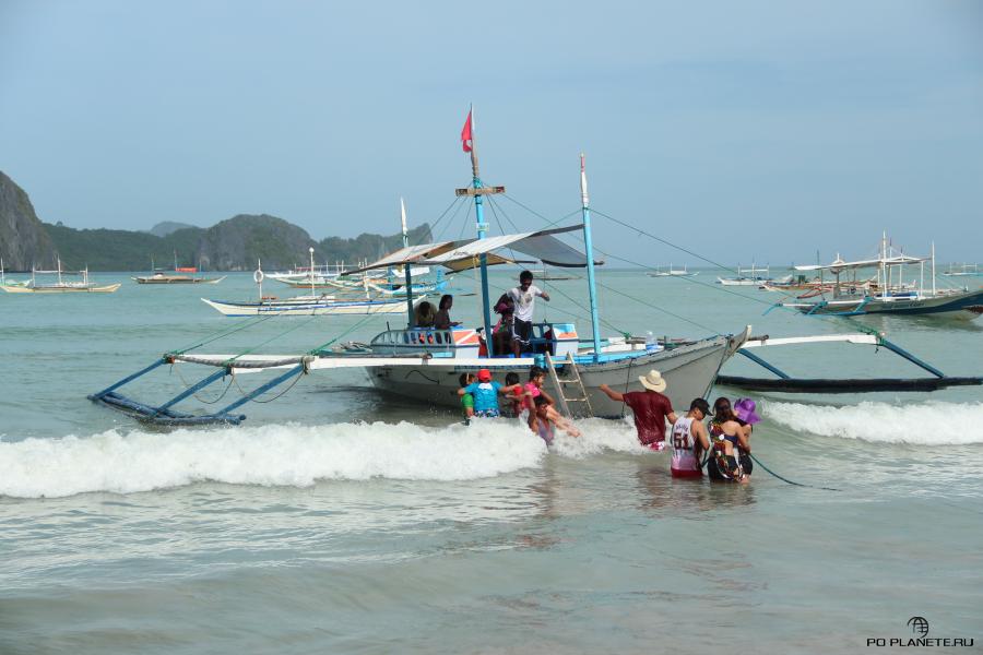 Погрузка на борт