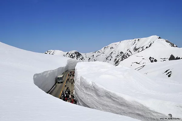 Снежный коридор Юки-но-Отани