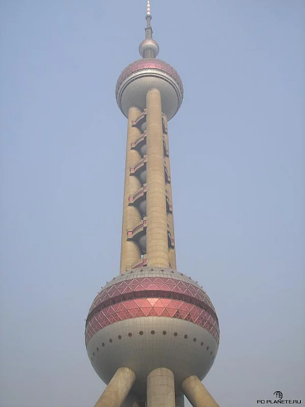 Телевизионная башня Oriental Pearl