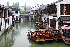 Прогулки по Шанхаю. Древний город на воде Чжу Цзя Цзяо