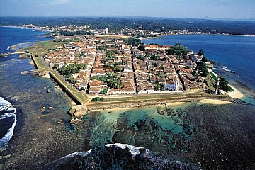 Форт Галле - колониальная крепость на Шри-Ланке